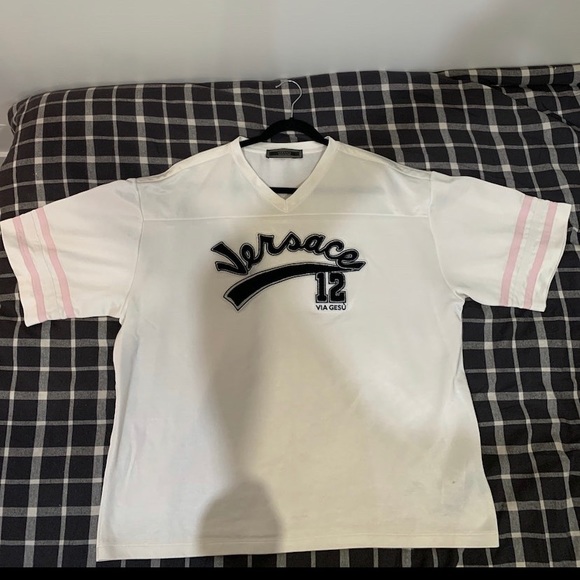 Versace Mens Logo Runway Jersey